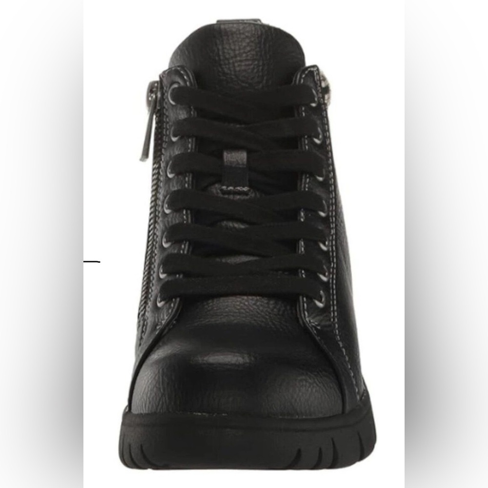 Easy Street Women's Nico Lace Up Detail Side Zip Booties new - Picture 4 of 6